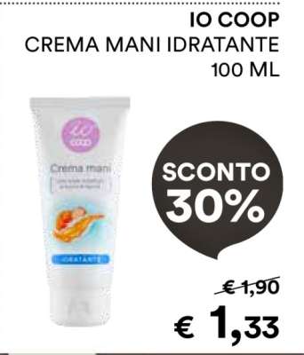 IO COOP CREMA MANI IDRATANTE 100 ML