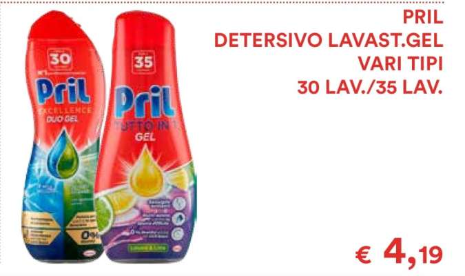 Pril Detersivo Lavast.Gel