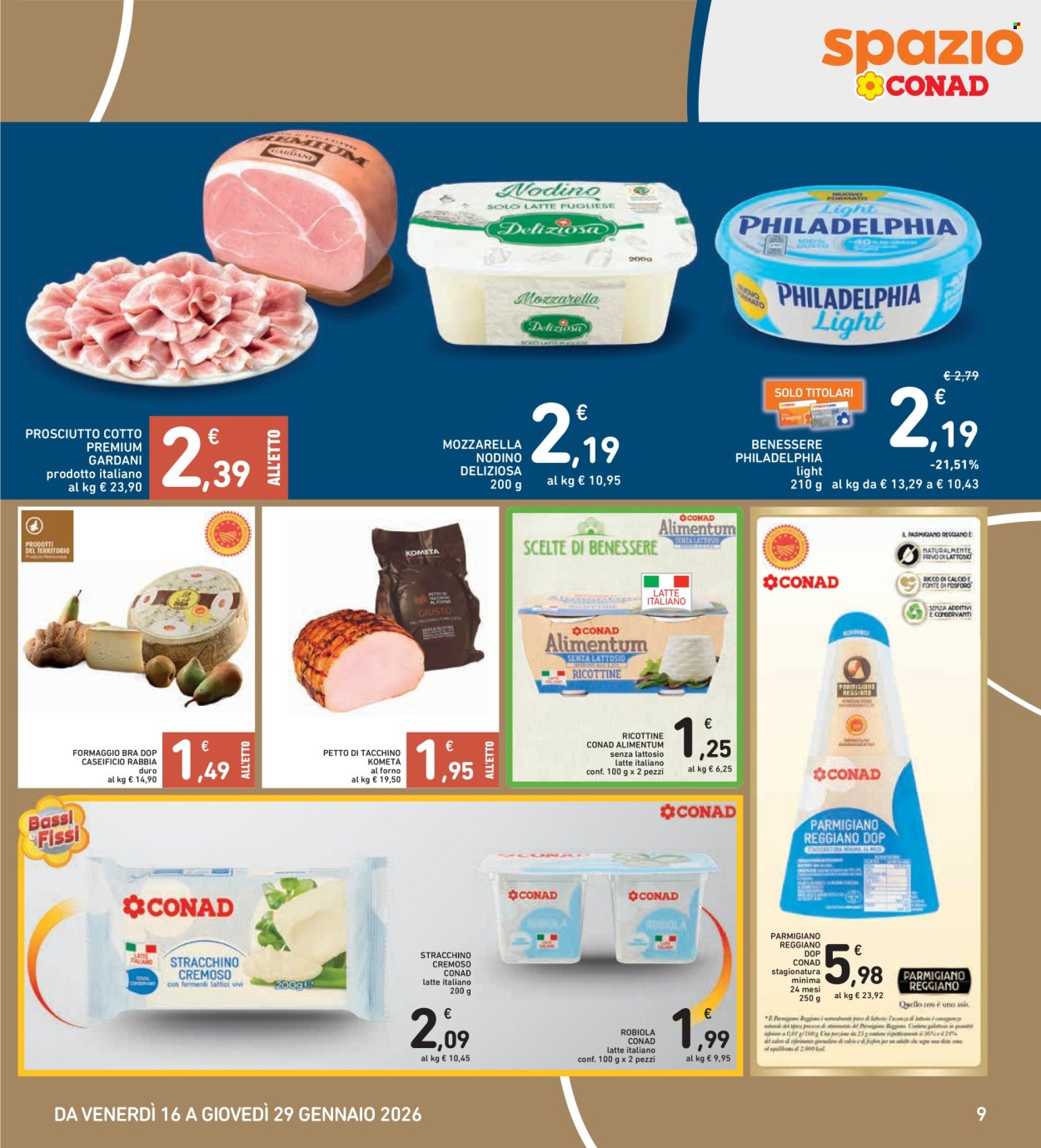 Volantino Spazio Conad - 16/1/2026 - 29/1/2026. Pagina 9