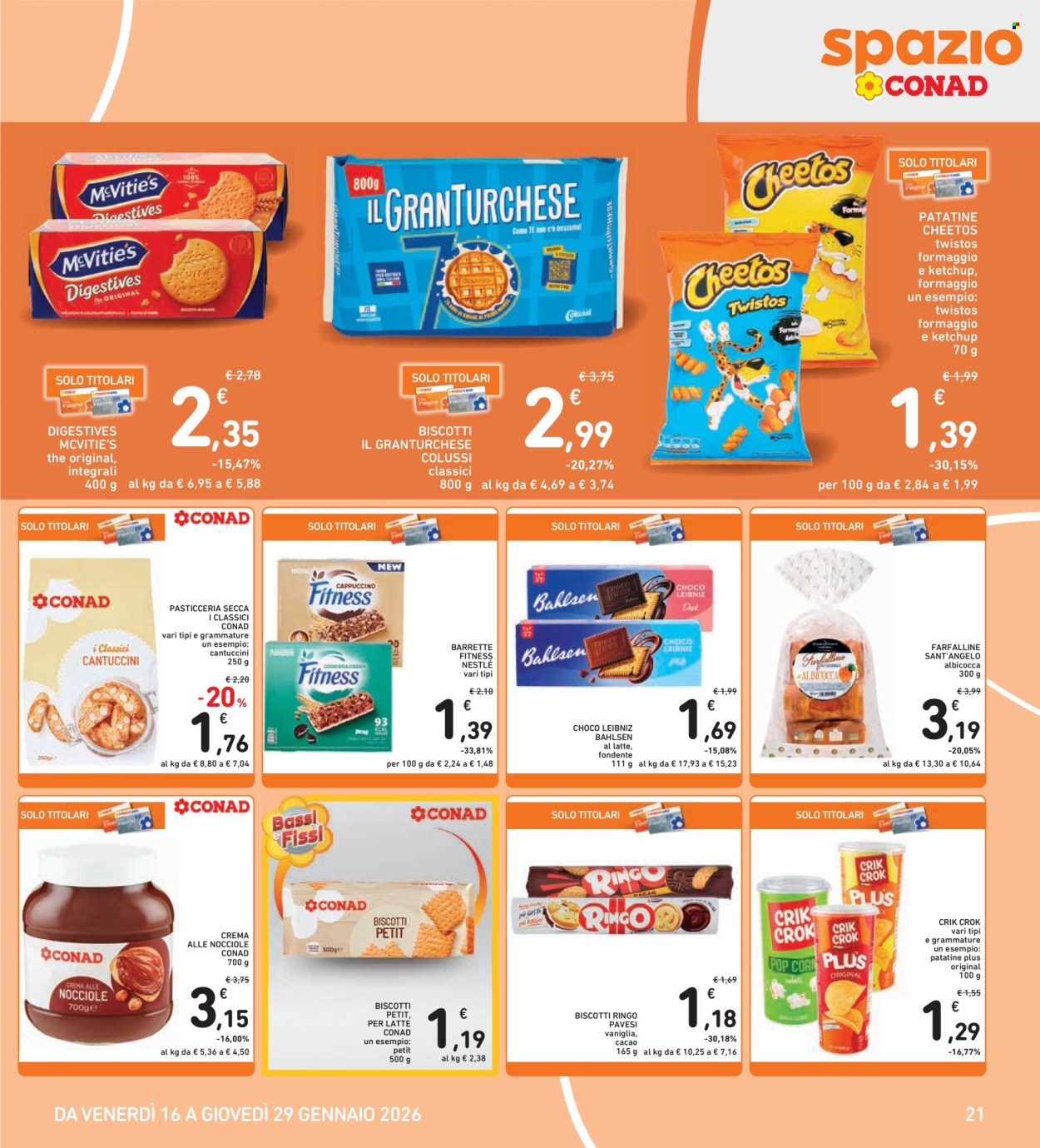 Volantino Spazio Conad - 16/1/2026 - 29/1/2026. Pagina 21