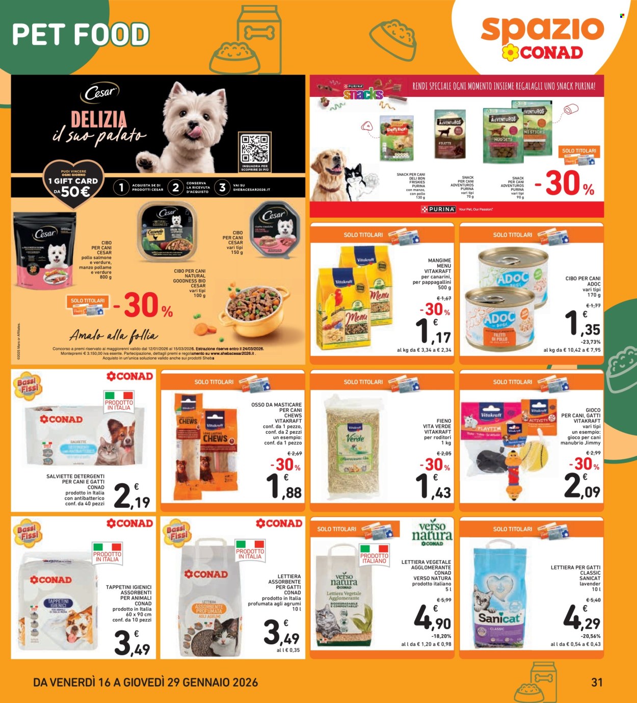 Volantino Spazio Conad - 16/1/2026 - 29/1/2026. Pagina 31