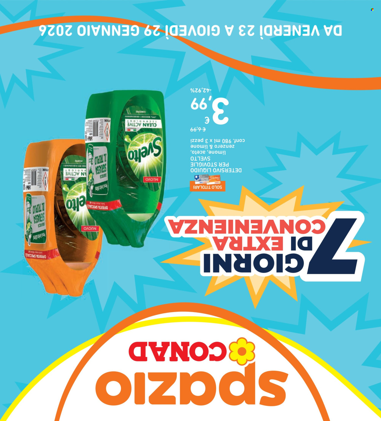 Volantino Spazio Conad - 16/1/2026 - 29/1/2026. Pagina 40