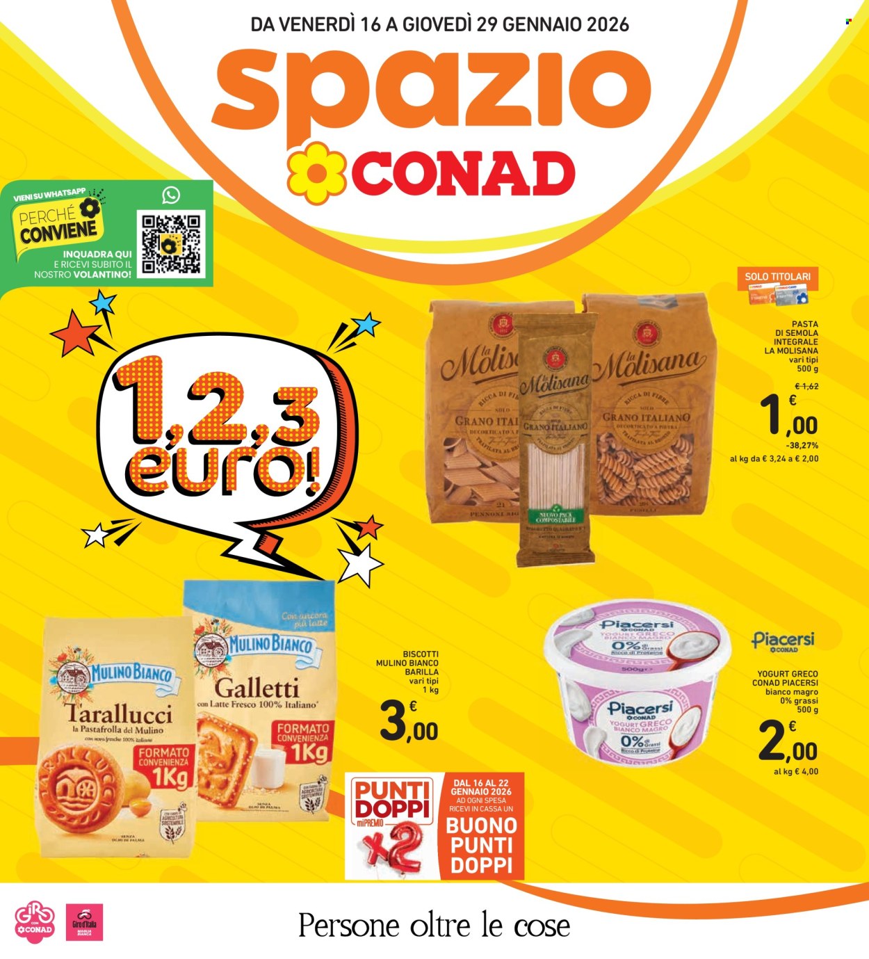 Volantino Spazio Conad - 16/1/2026 - 29/1/2026. Pagina 1
