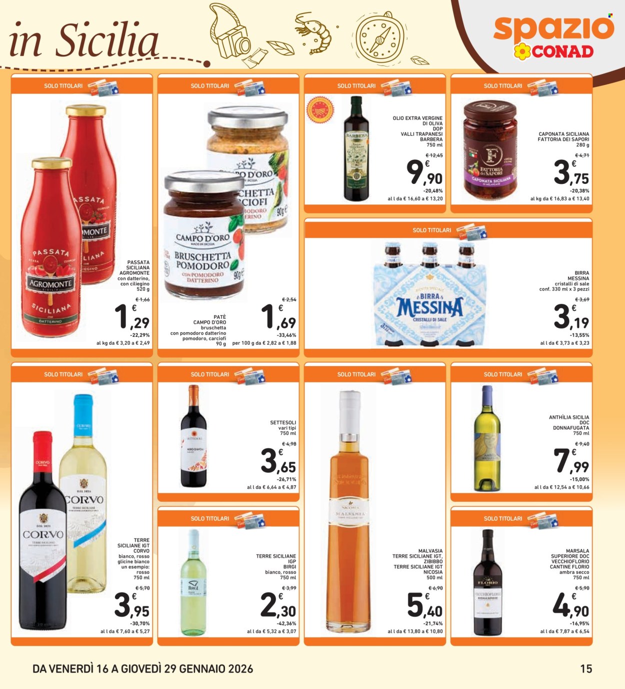 Volantino Spazio Conad - 16/1/2026 - 29/1/2026. Pagina 15