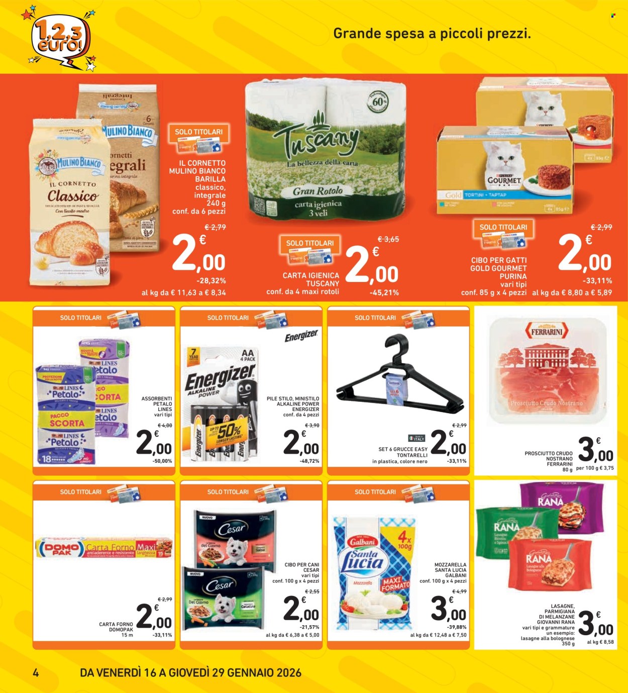 Volantino Spazio Conad - 16/1/2026 - 29/1/2026. Pagina 4