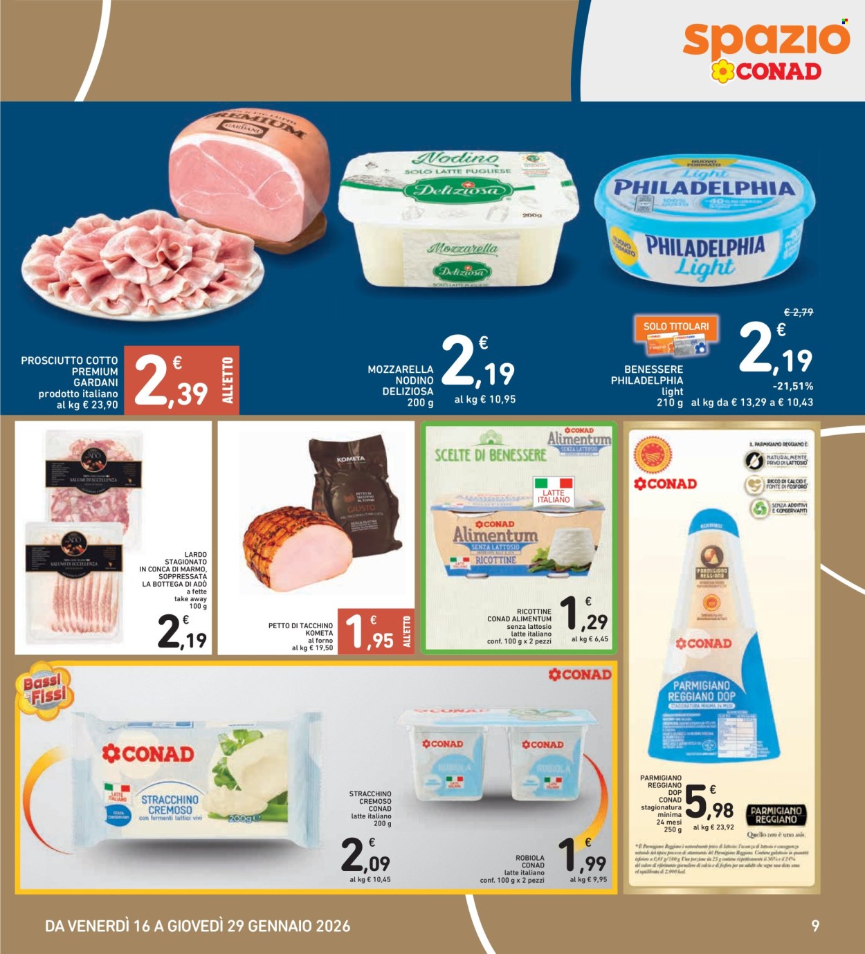 Volantino Spazio Conad - 16/1/2026 - 29/1/2026. Pagina 9