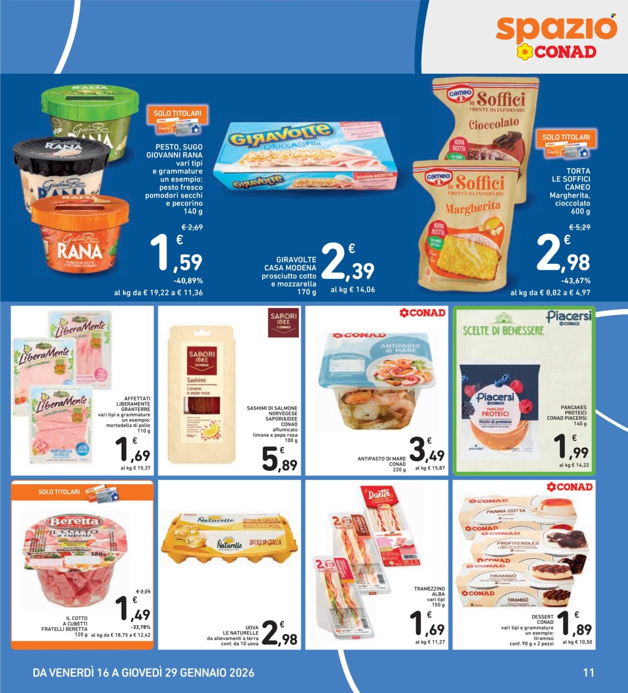 Volantino Spazio Conad - 16/1/2026 - 29/1/2026. Pagina 11