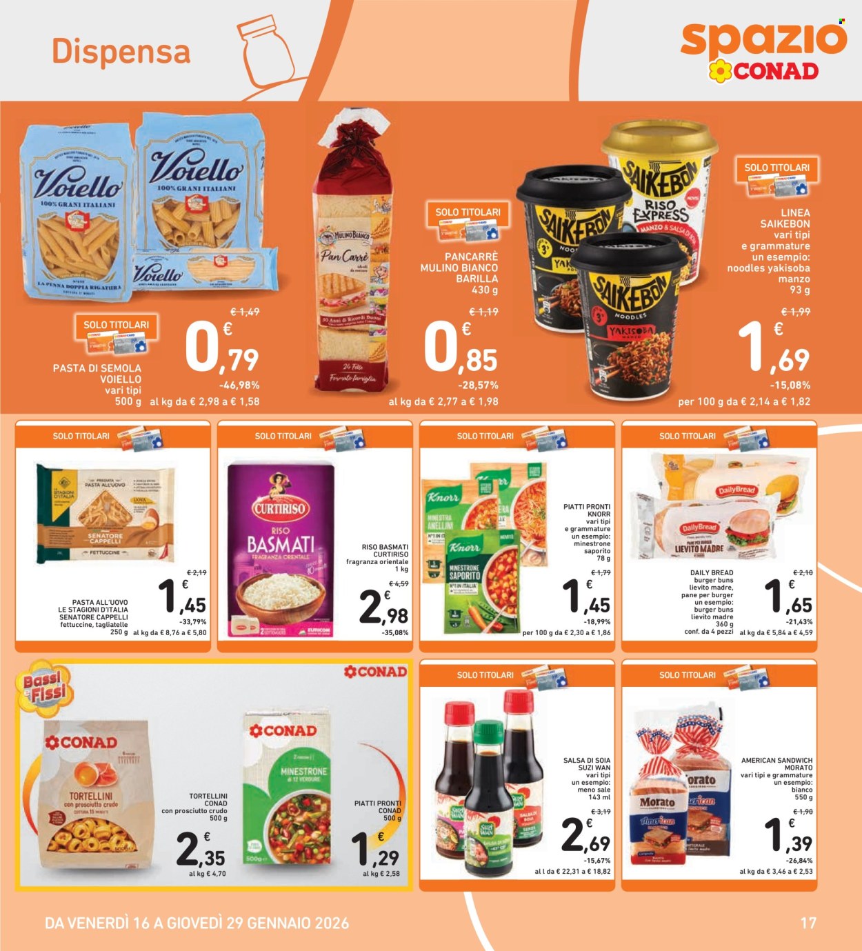 Volantino Spazio Conad - 16/1/2026 - 29/1/2026. Pagina 17