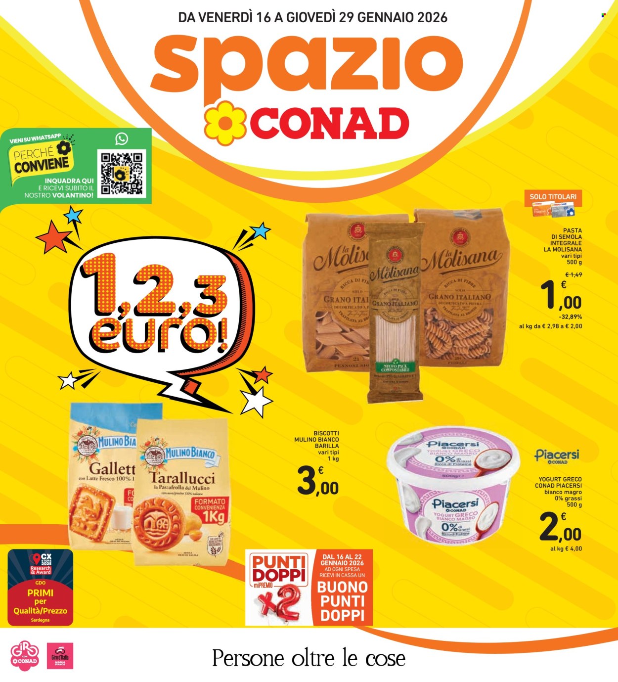 Volantino Spazio Conad - 16/1/2026 - 29/1/2026. Pagina 1
