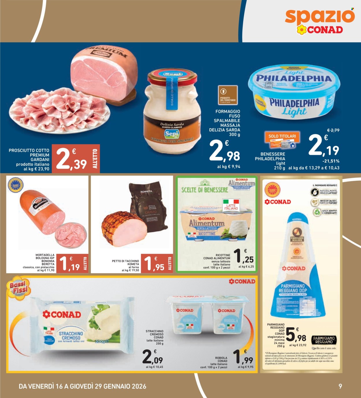 Volantino Spazio Conad - 16/1/2026 - 29/1/2026. Pagina 9