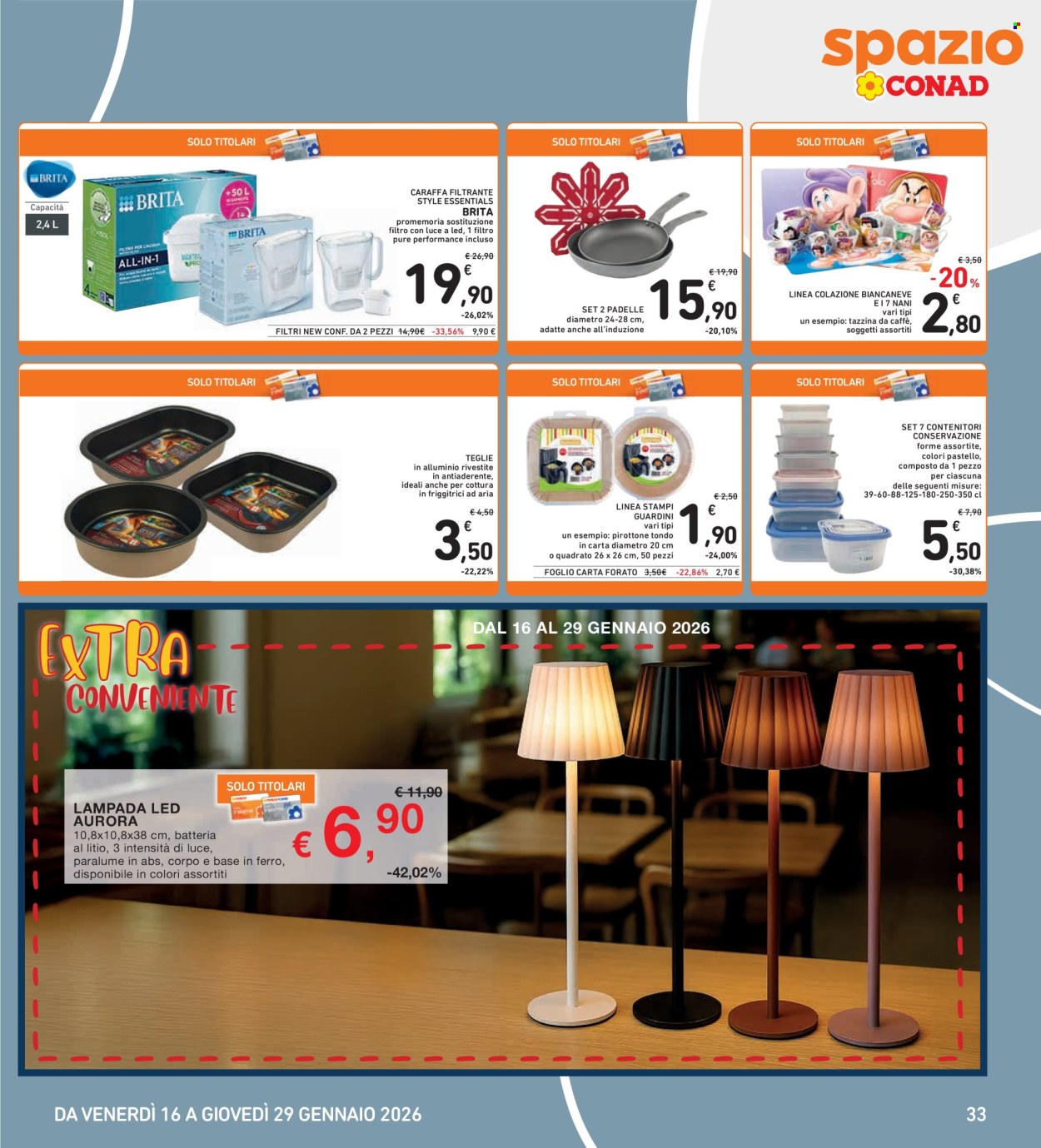 Volantino Spazio Conad - 16/1/2026 - 29/1/2026. Pagina 33