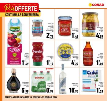 Volantino Conad - 3/1/2026 - 11/1/2026.