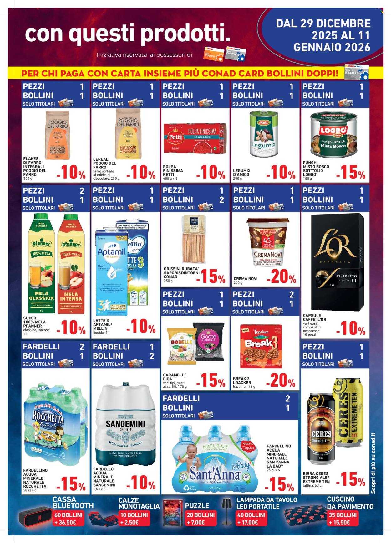 Volantino Conad - 29/12/2025 - 11/1/2026. Pagina 3