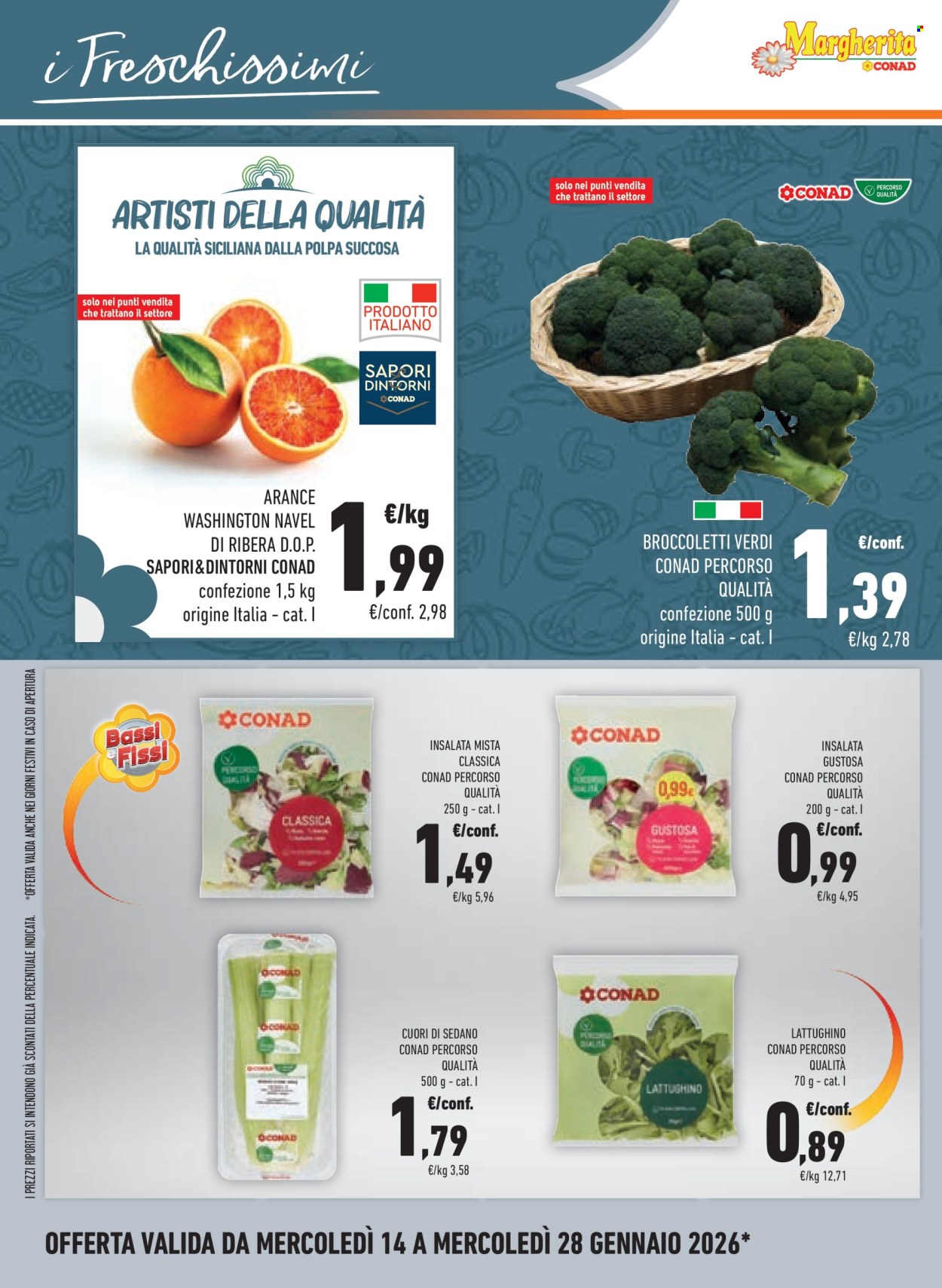 Volantino Margherita Conad - 14/1/2026 - 28/1/2026. Pagina 10