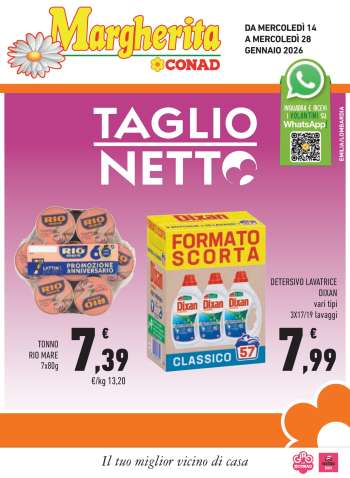 Volantino Margherita Conad - 14/1/2026 - 28/1/2026.