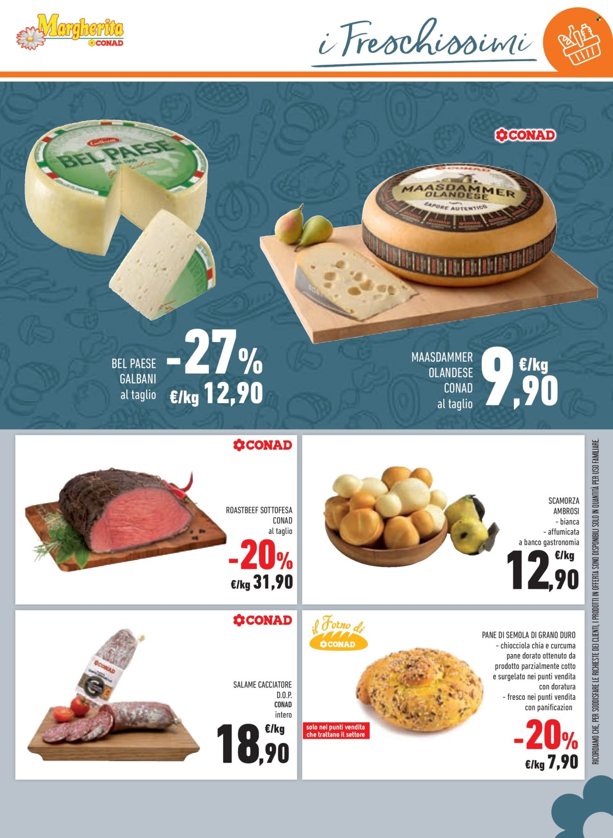 Volantino Margherita Conad - 14/1/2026 - 28/1/2026. Pagina 9