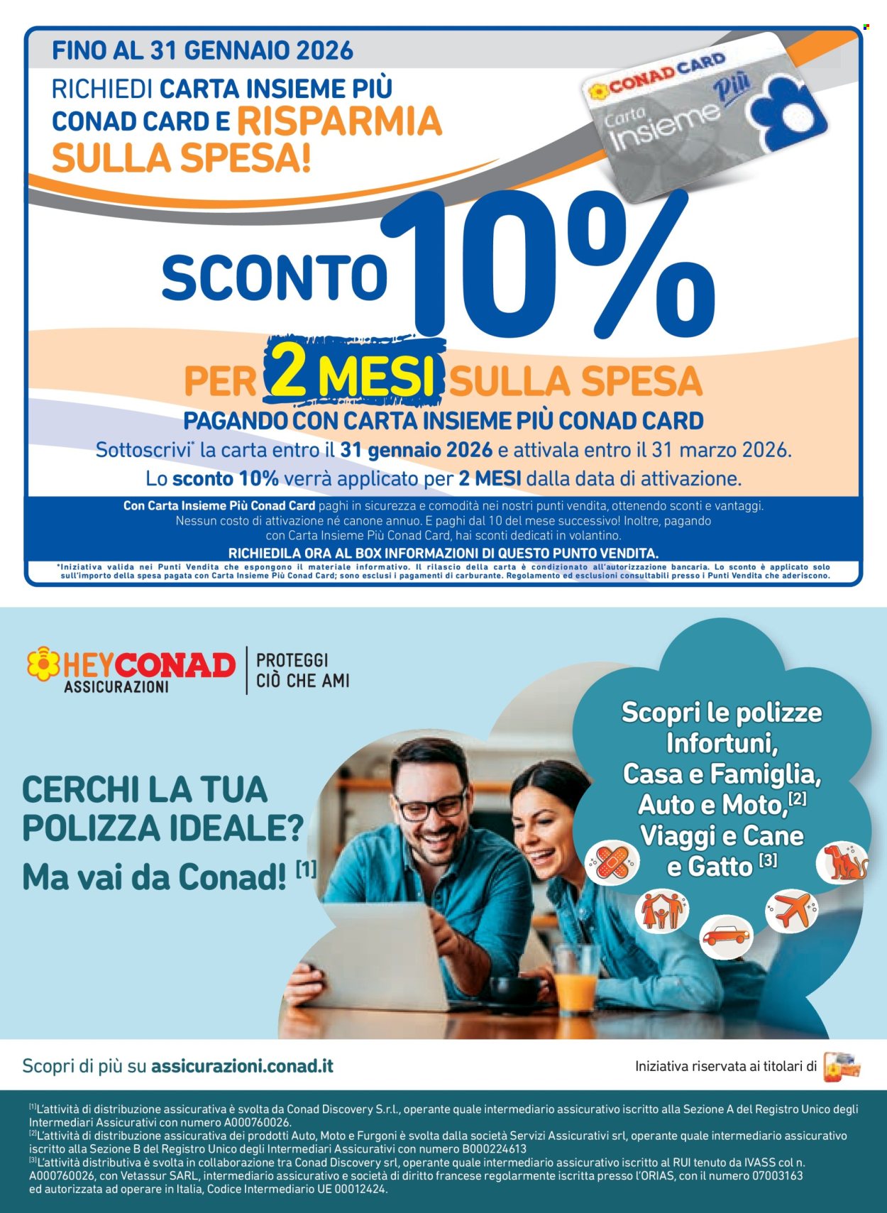 Volantino Margherita Conad - 14/1/2026 - 28/1/2026. Pagina 13