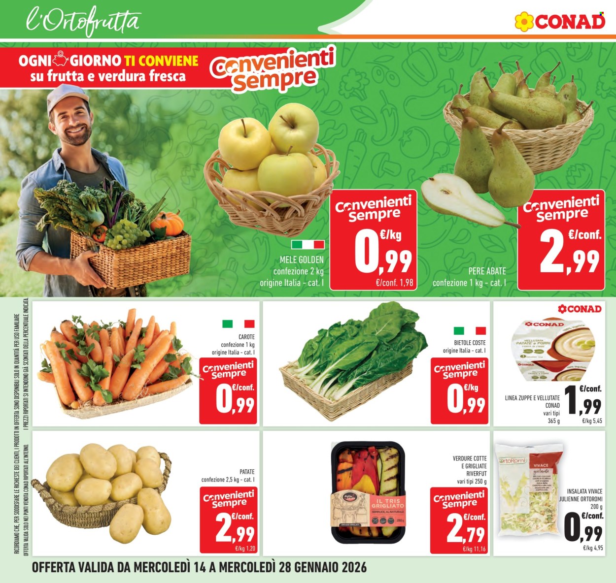 Volantino Conad - 14/1/2026 - 28/1/2026. Pagina 20