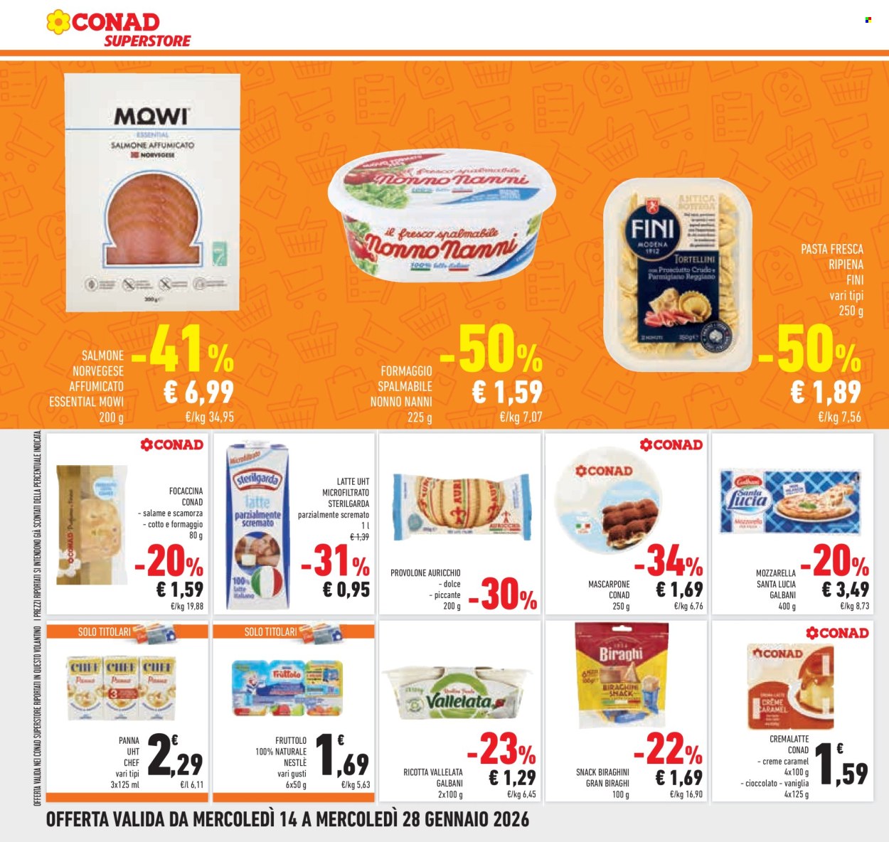 Volantino Conad Superstore - 14/1/2026 - 28/1/2026. Pagina 6
