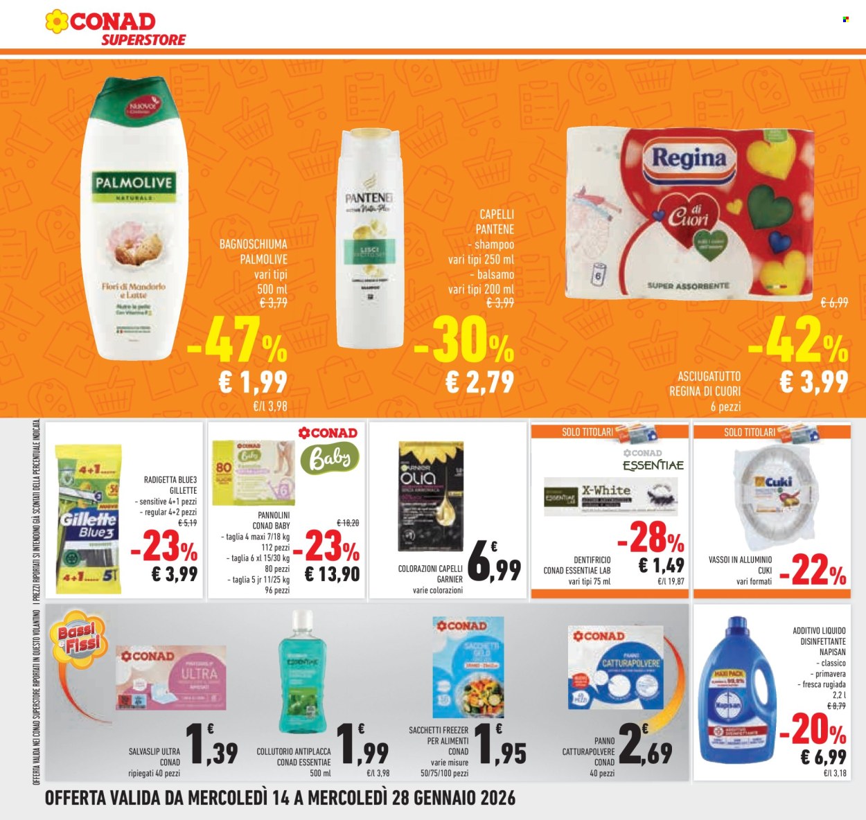 Volantino Conad Superstore - 14/1/2026 - 28/1/2026. Pagina 12
