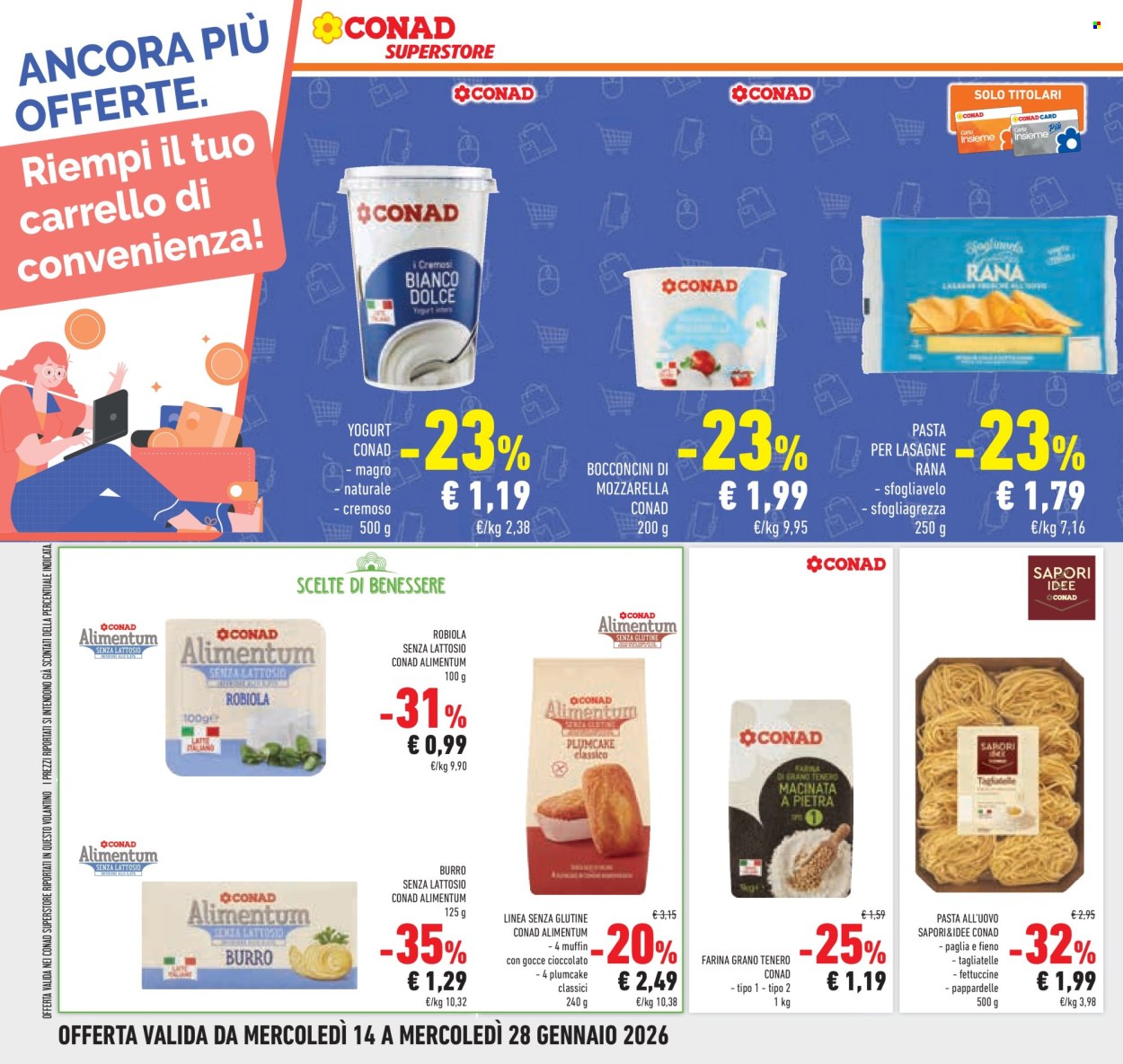 Volantino Conad Superstore - 14/1/2026 - 28/1/2026. Pagina 16