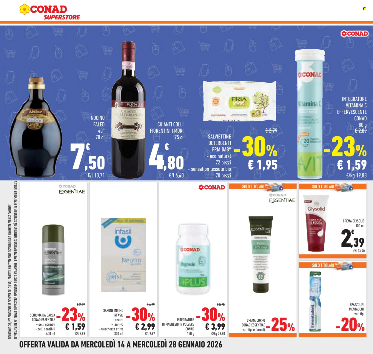 Volantino Conad Superstore - 14/1/2026 - 28/1/2026. Pagina 18
