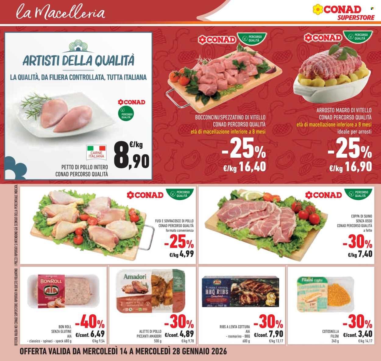 Volantino Conad Superstore - 14/1/2026 - 28/1/2026. Pagina 24