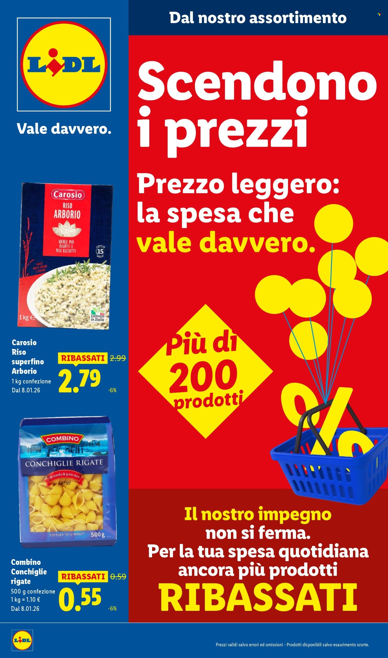 Volantino Lidl. Pagina 1