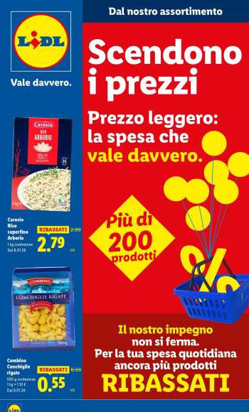 Volantino Lidl.