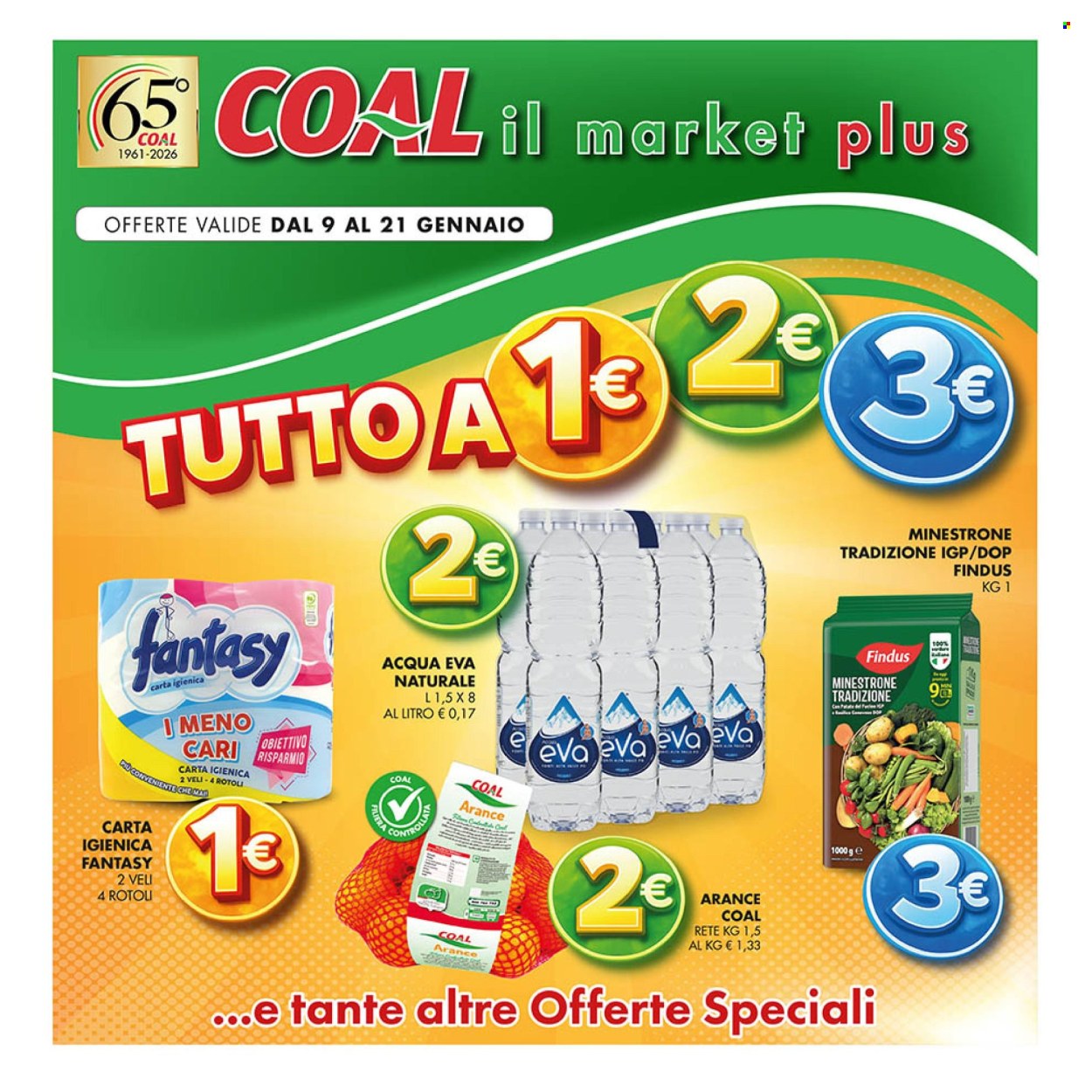 Volantino COAL - 9/1/2026 - 21/1/2026. Pagina 1