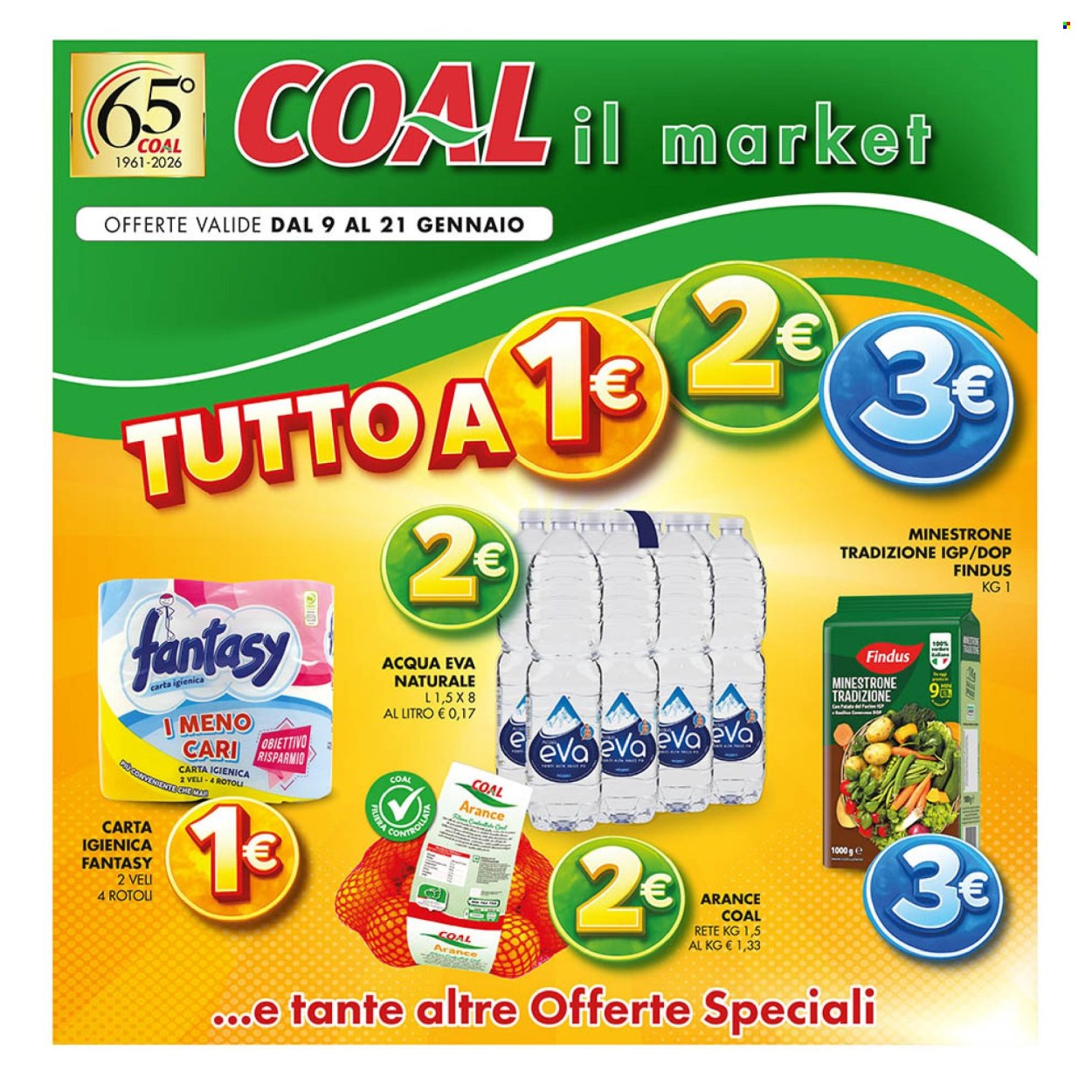 Volantino COAL - 9/1/2026 - 21/1/2026. Pagina 1