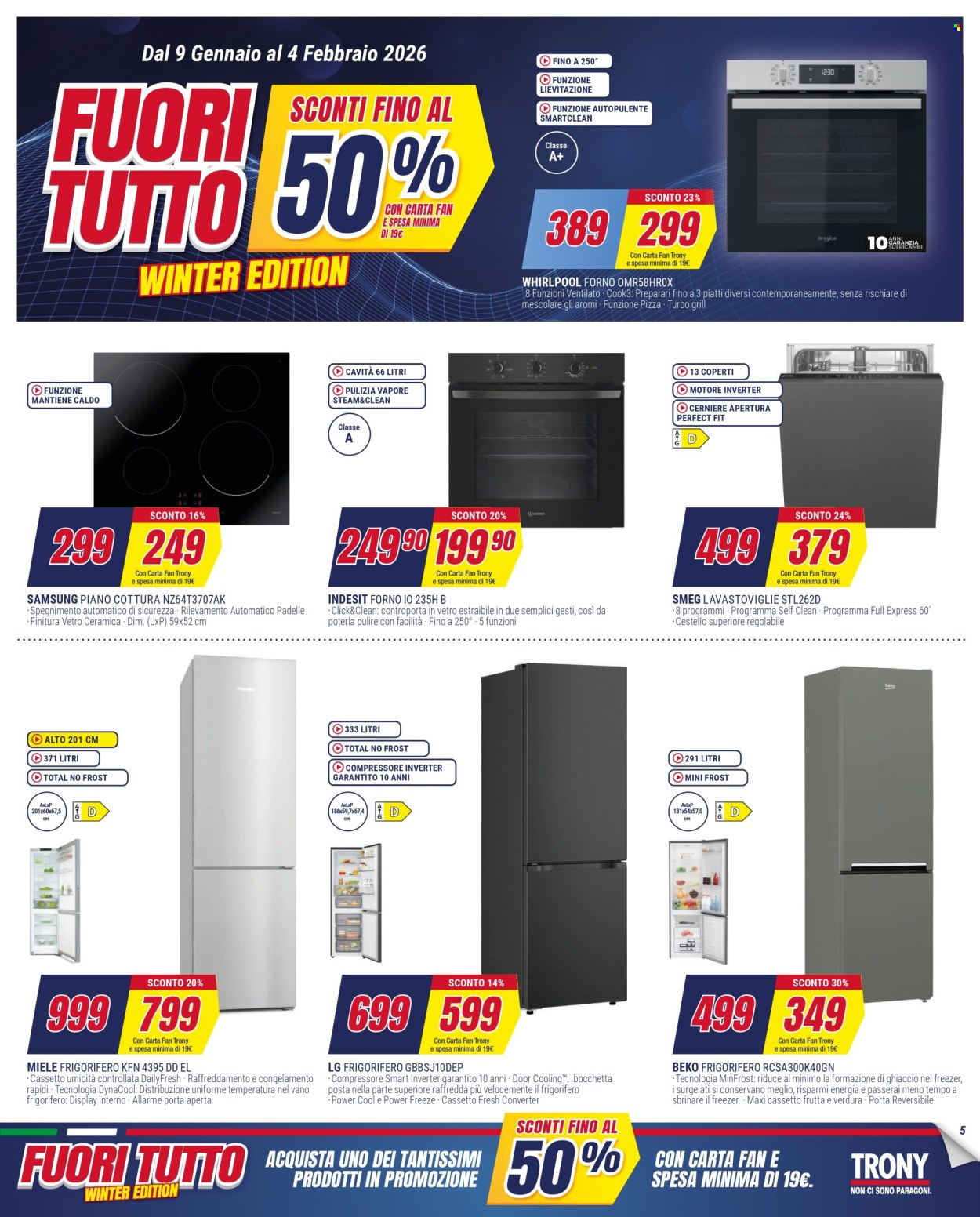 Volantino Trony - 9/1/2026 - 4/2/2026. Pagina 5