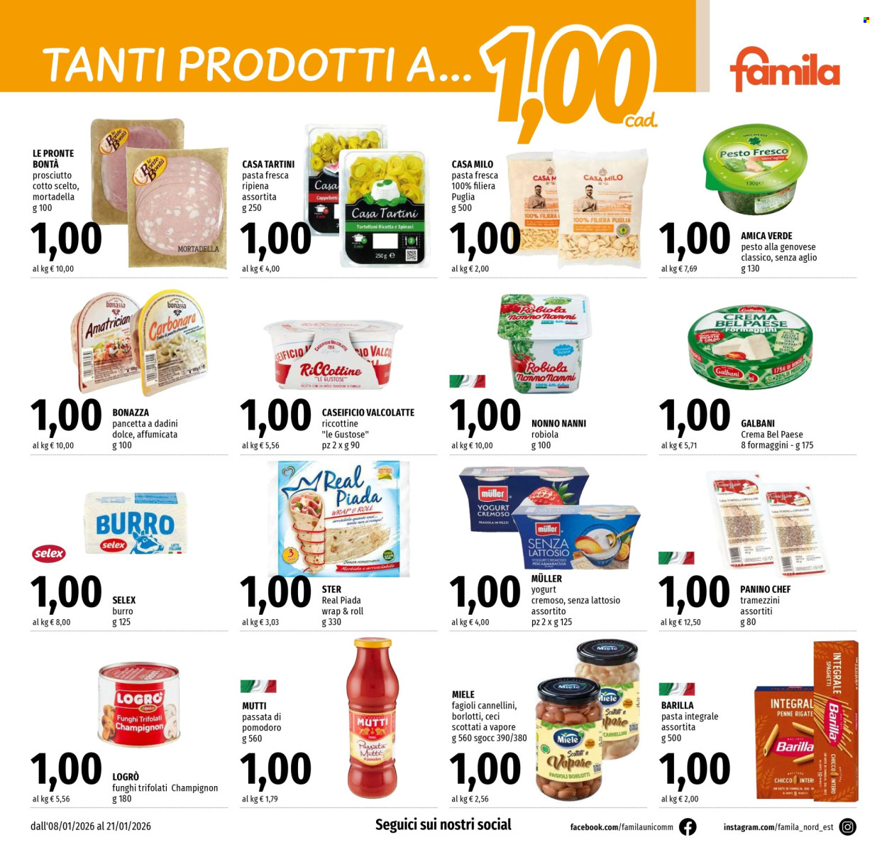 Volantino Famila - 8/1/2026 - 21/1/2026. Pagina 2