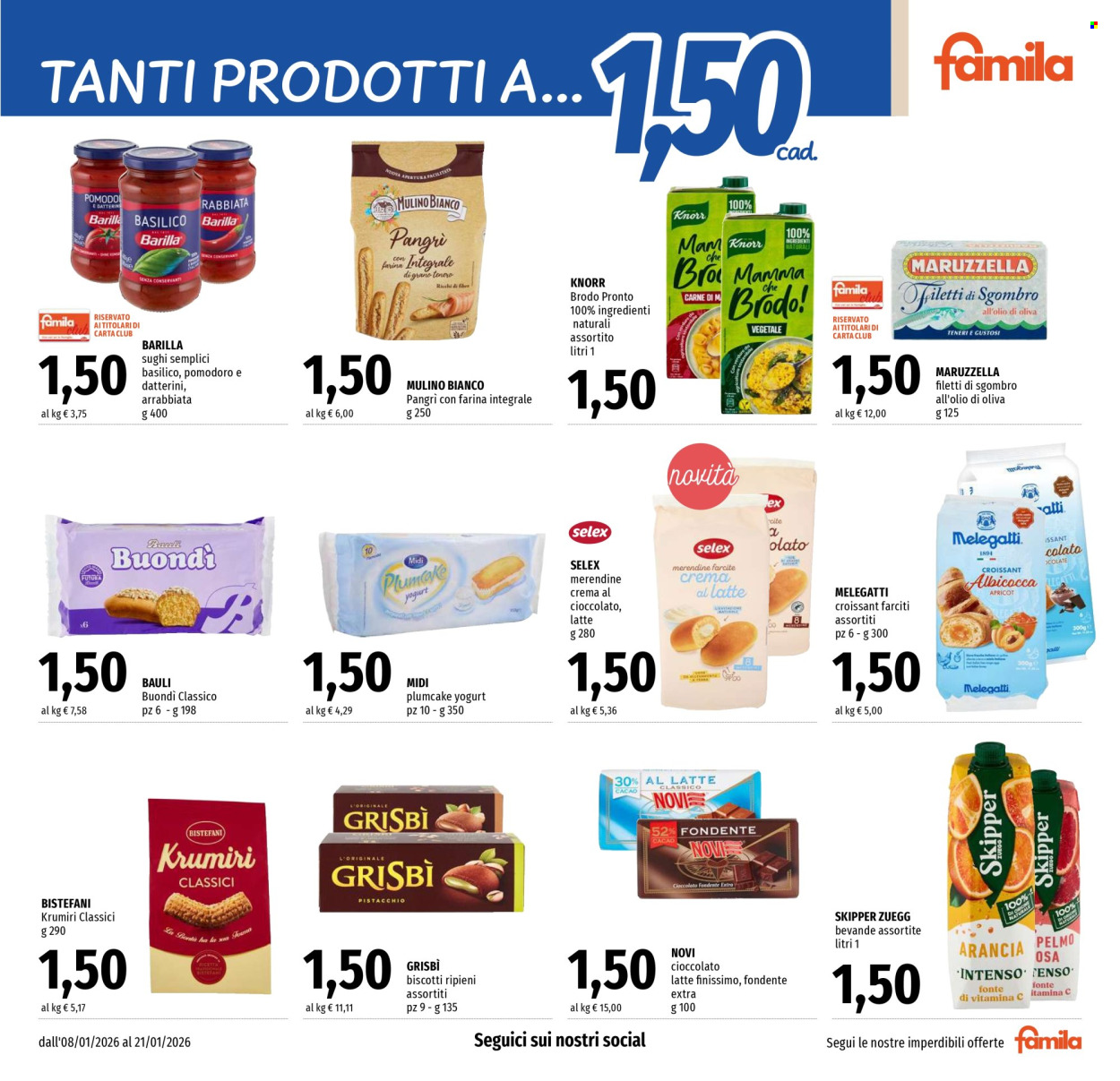 Volantino Famila - 8/1/2026 - 21/1/2026. Pagina 5