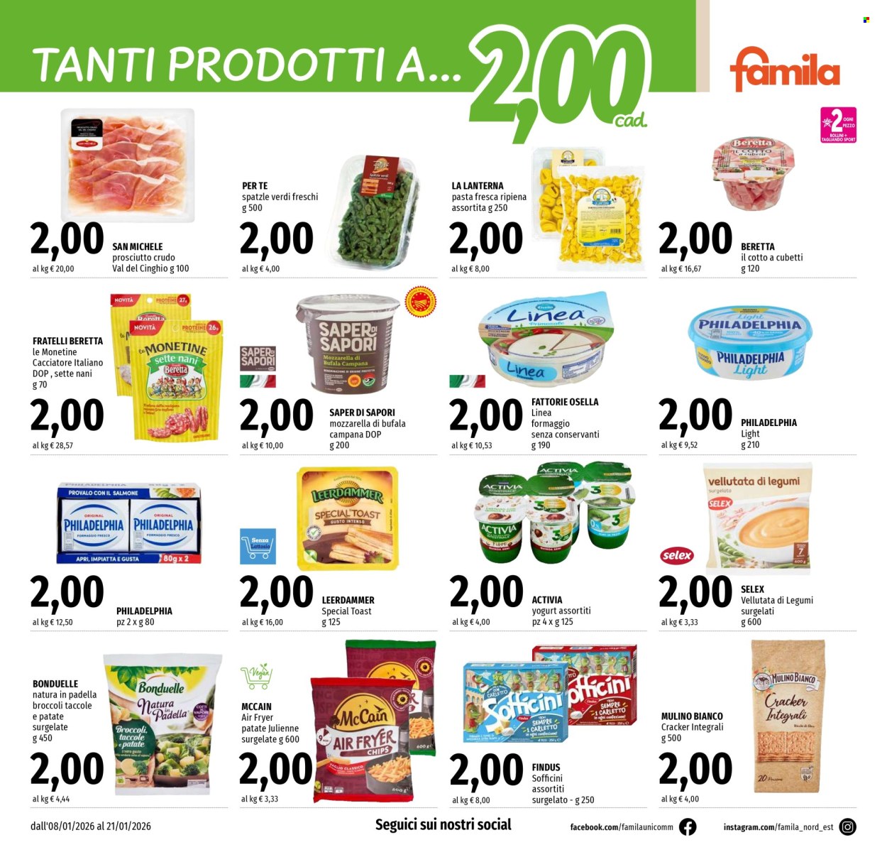 Volantino Famila - 8/1/2026 - 21/1/2026. Pagina 6