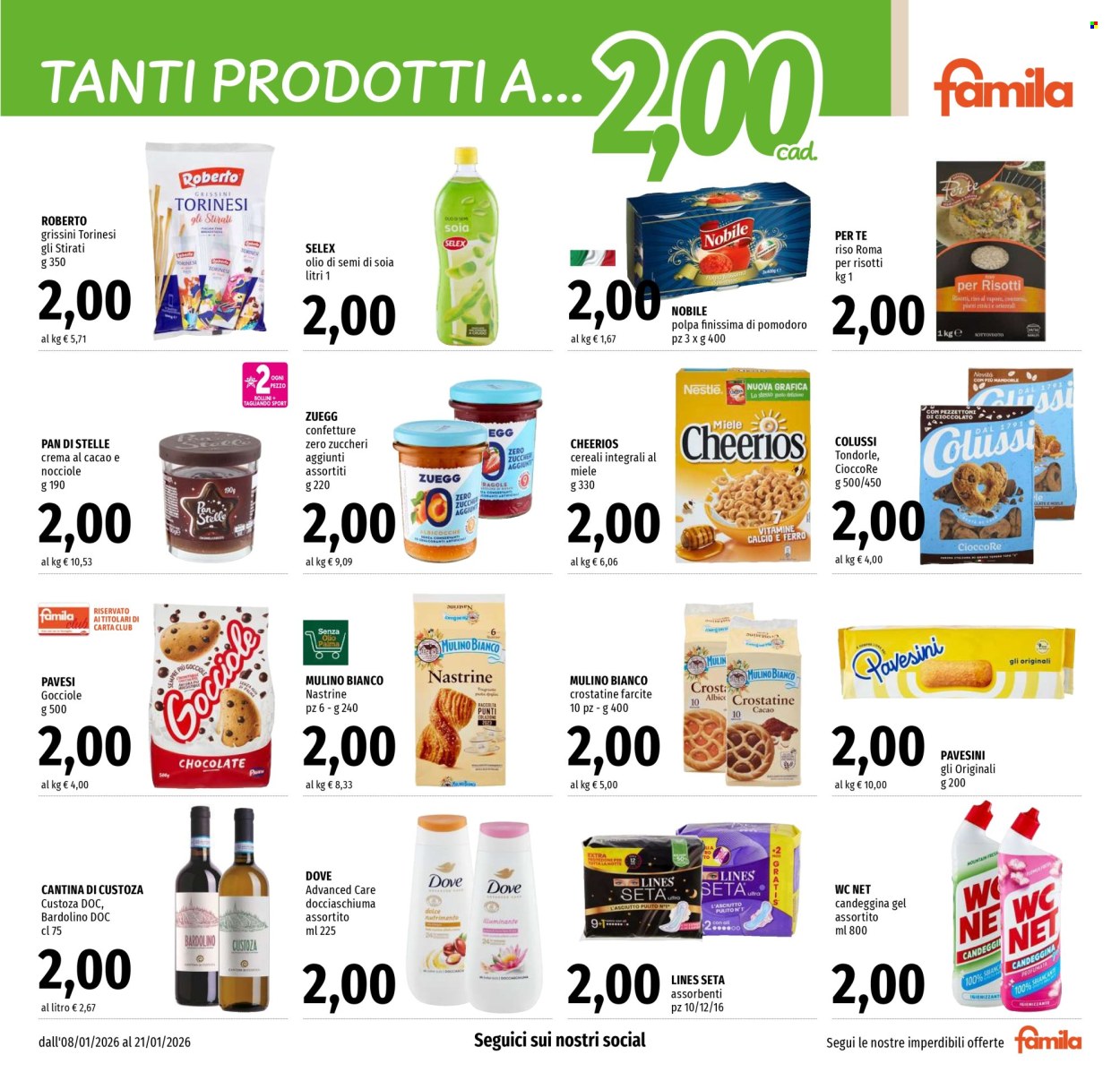 Volantino Famila - 8/1/2026 - 21/1/2026. Pagina 7