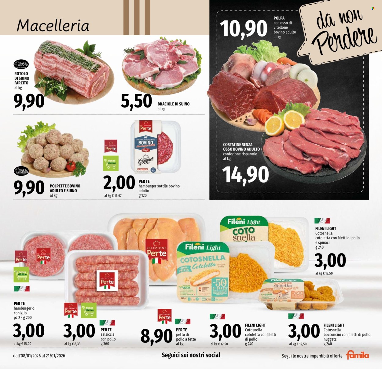 Volantino Famila - 8/1/2026 - 21/1/2026. Pagina 9