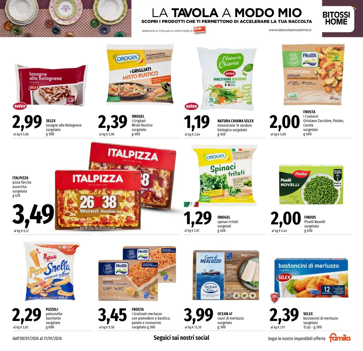 Volantino Famila - 8/1/2026 - 21/1/2026. Pagina 13