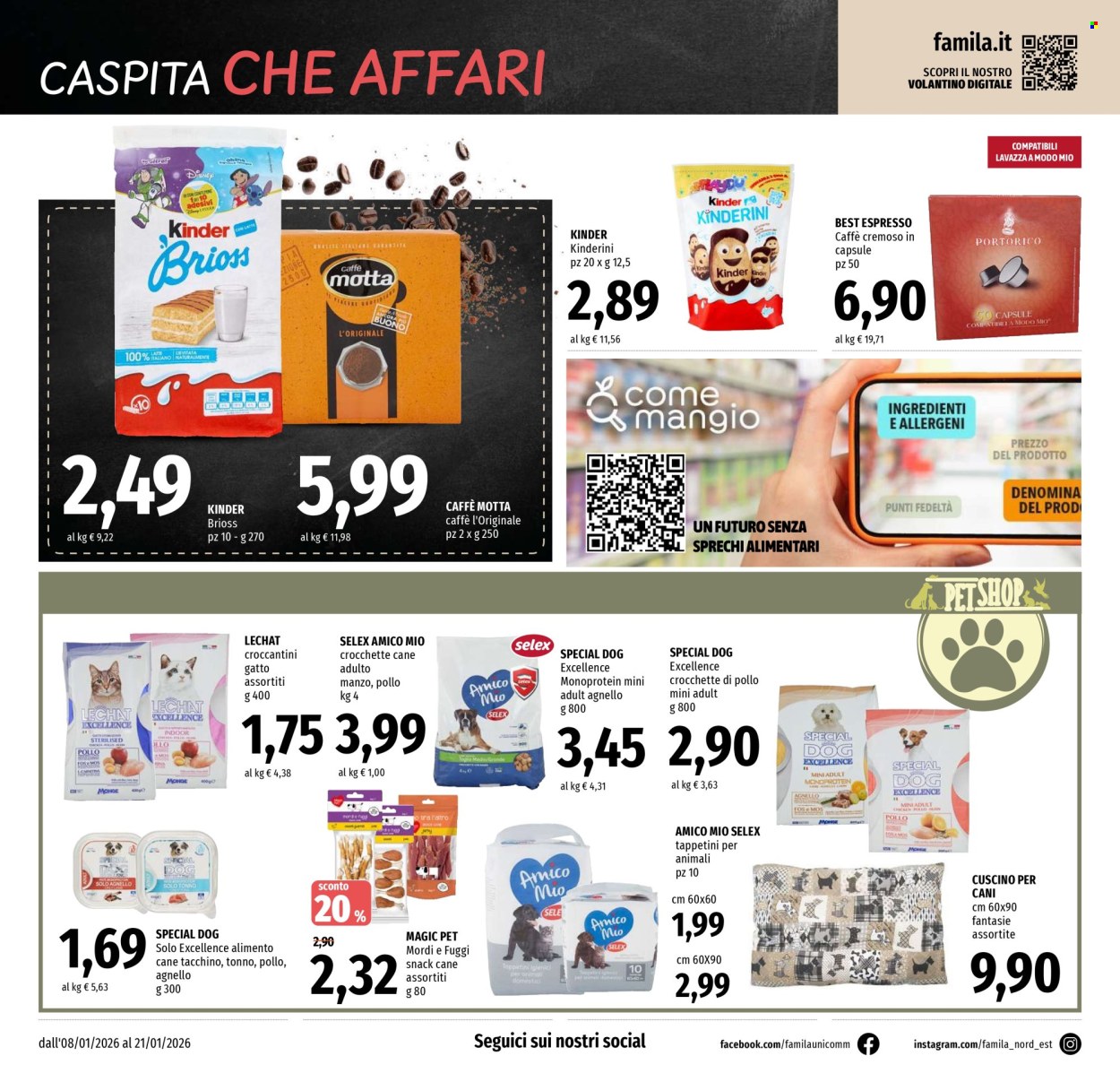 Volantino Famila - 8/1/2026 - 21/1/2026. Pagina 18