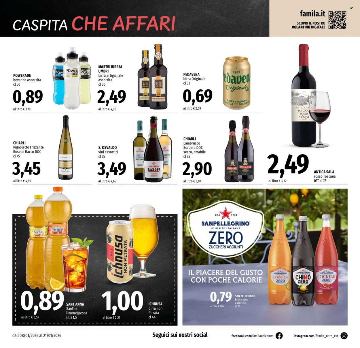 Volantino Famila - 8/1/2026 - 21/1/2026. Pagina 20