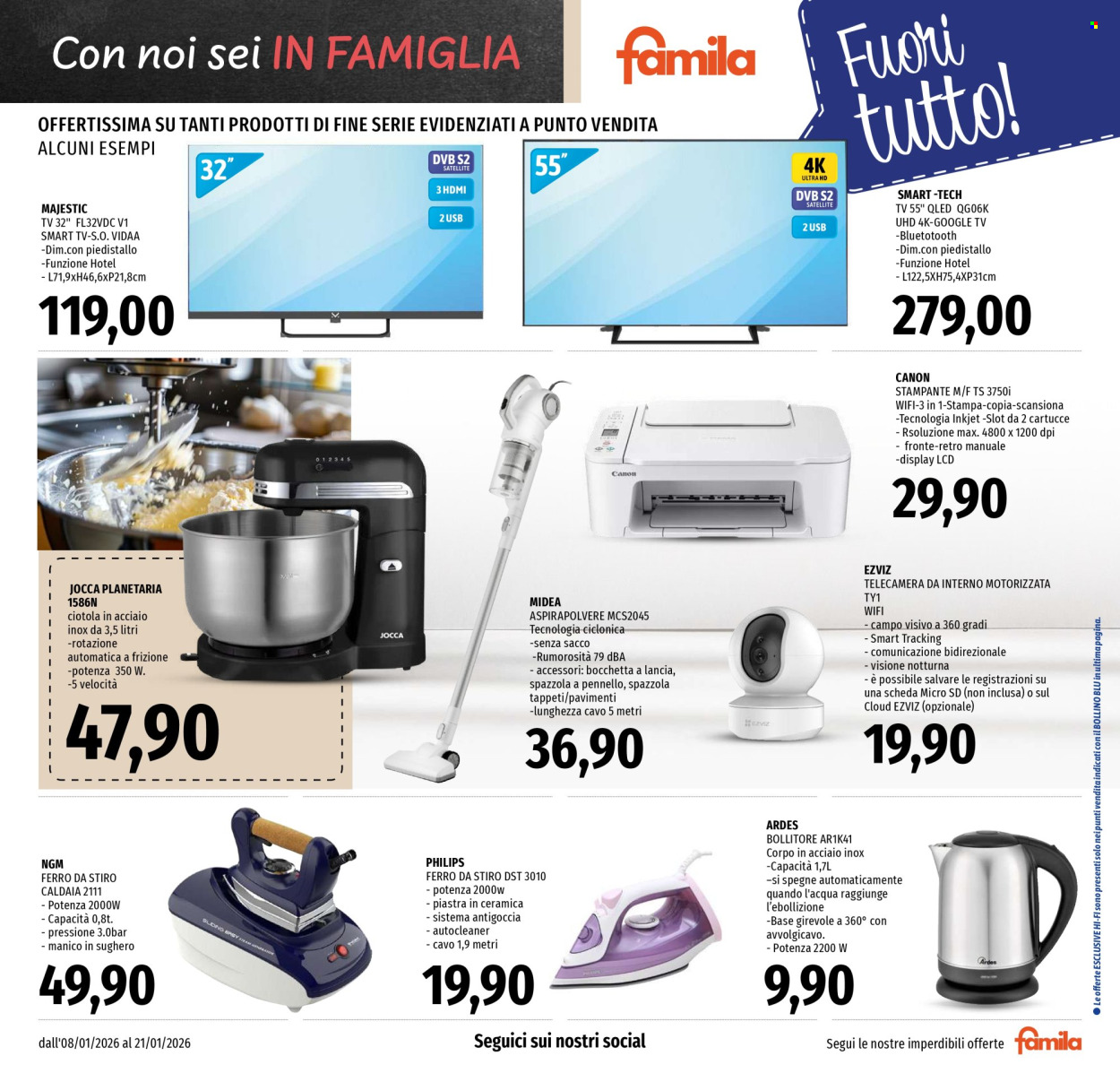Volantino Famila - 8/1/2026 - 21/1/2026. Pagina 23