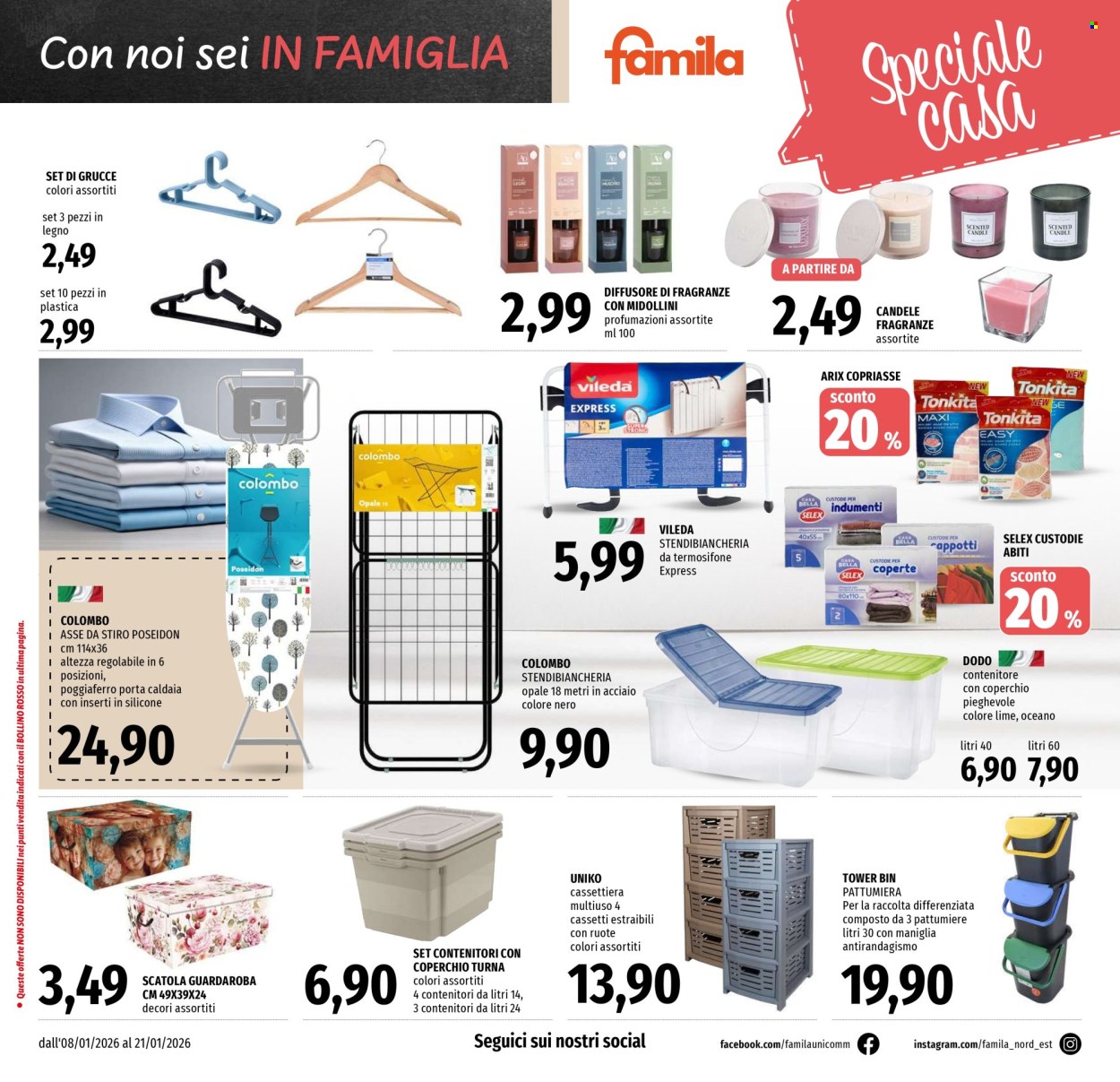 Volantino Famila - 8/1/2026 - 21/1/2026. Pagina 24