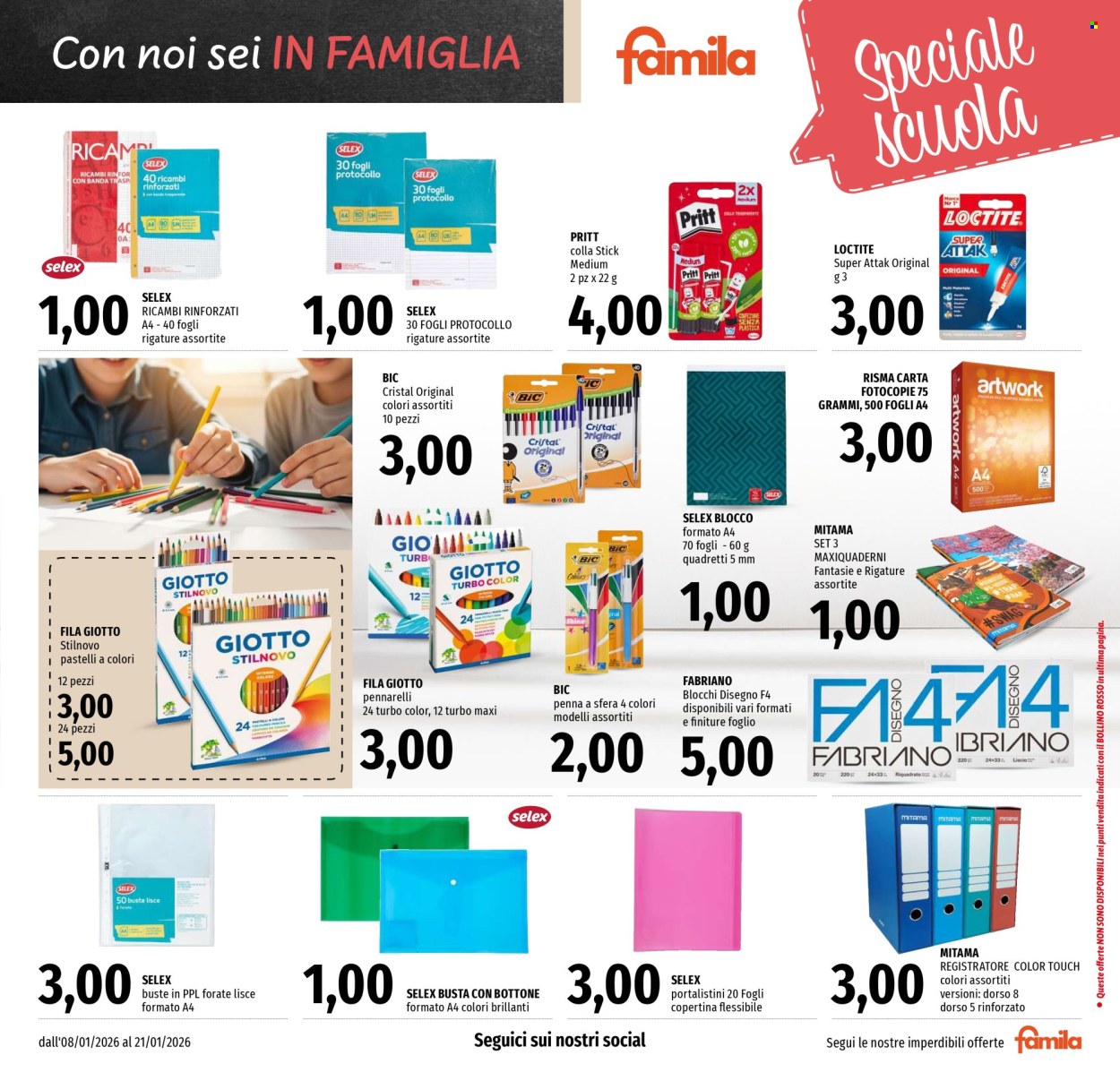 Volantino Famila - 8/1/2026 - 21/1/2026. Pagina 25