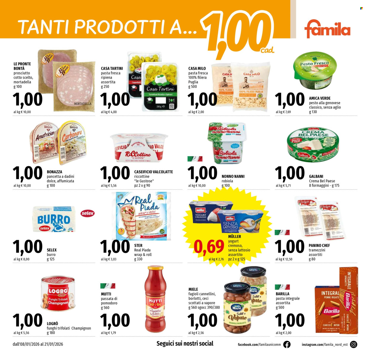 Volantino Famila - 8/1/2026 - 21/1/2026. Pagina 2