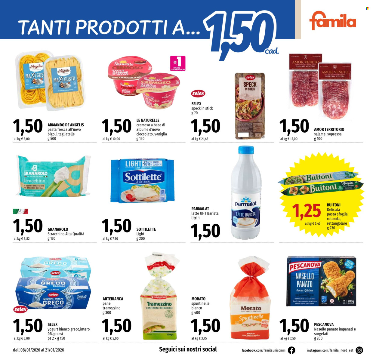 Volantino Famila - 8/1/2026 - 21/1/2026. Pagina 4