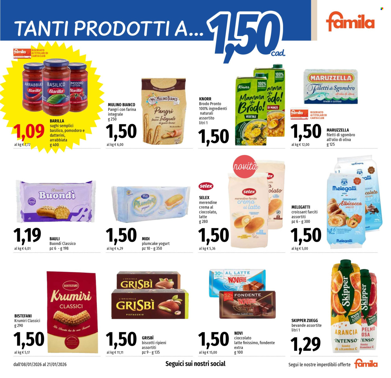 Volantino Famila - 8/1/2026 - 21/1/2026. Pagina 5