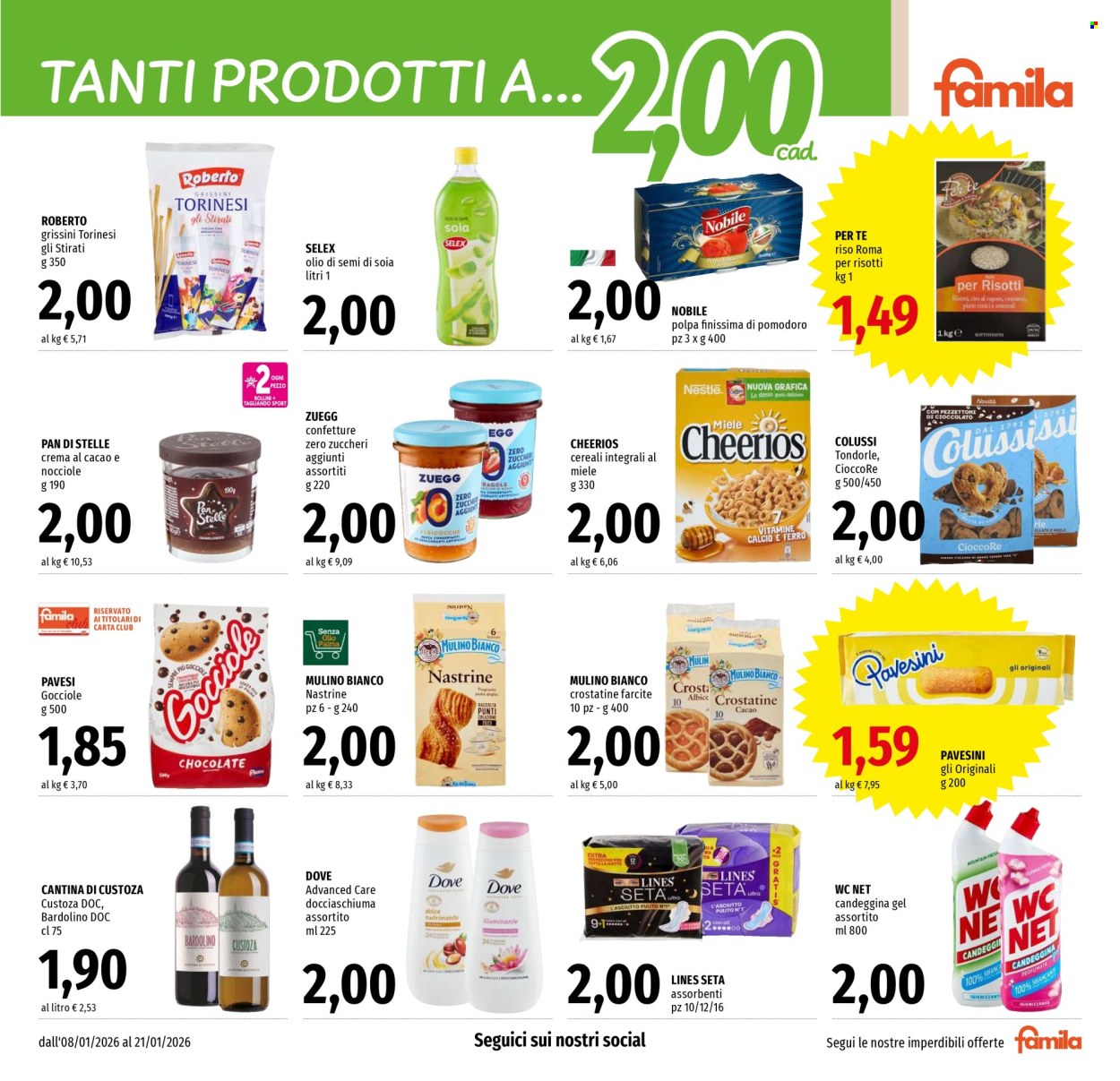 Volantino Famila - 8/1/2026 - 21/1/2026. Pagina 7