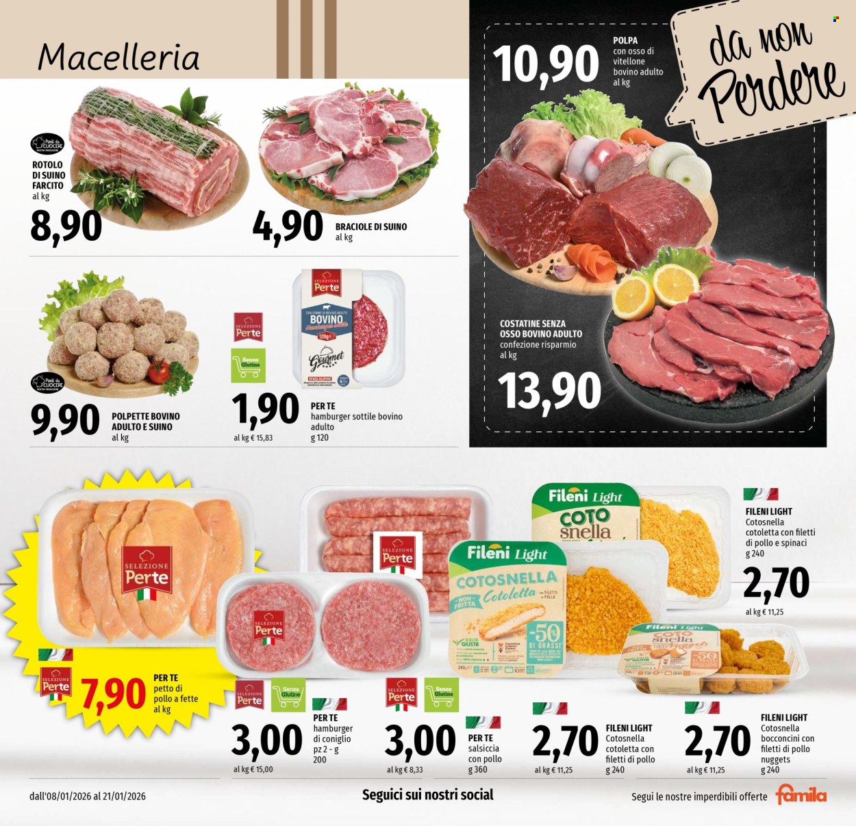 Volantino Famila - 8/1/2026 - 21/1/2026. Pagina 9