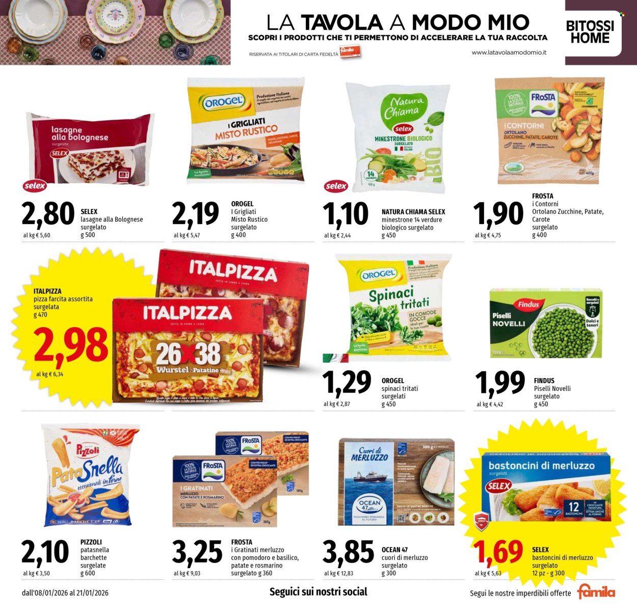 Volantino Famila - 8/1/2026 - 21/1/2026. Pagina 13