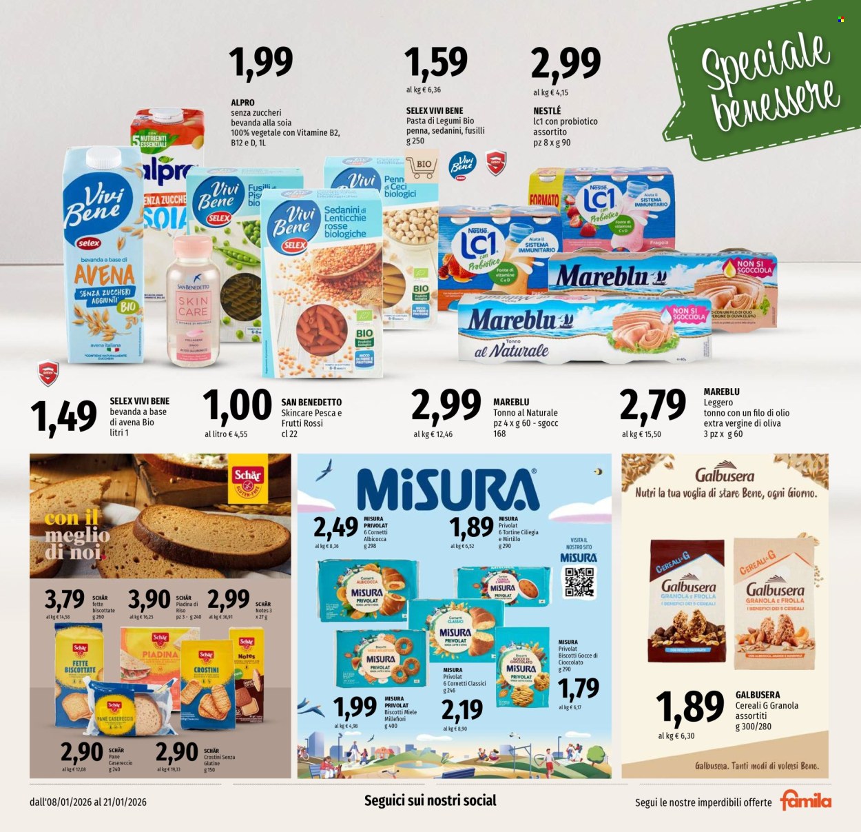 Volantino Famila - 8/1/2026 - 21/1/2026. Pagina 17